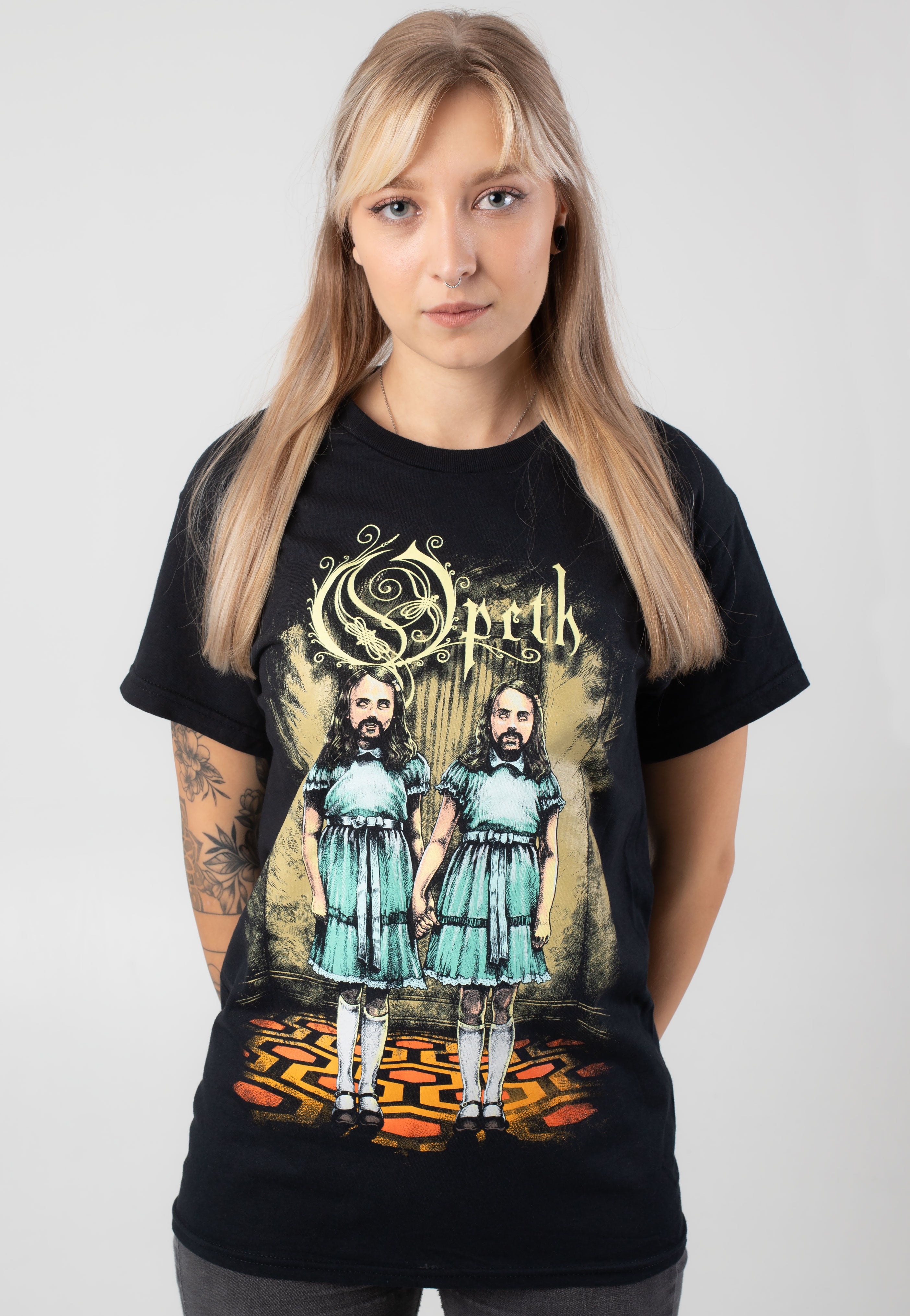 Opeth - Twins - T-Shirt Clearance For Nice