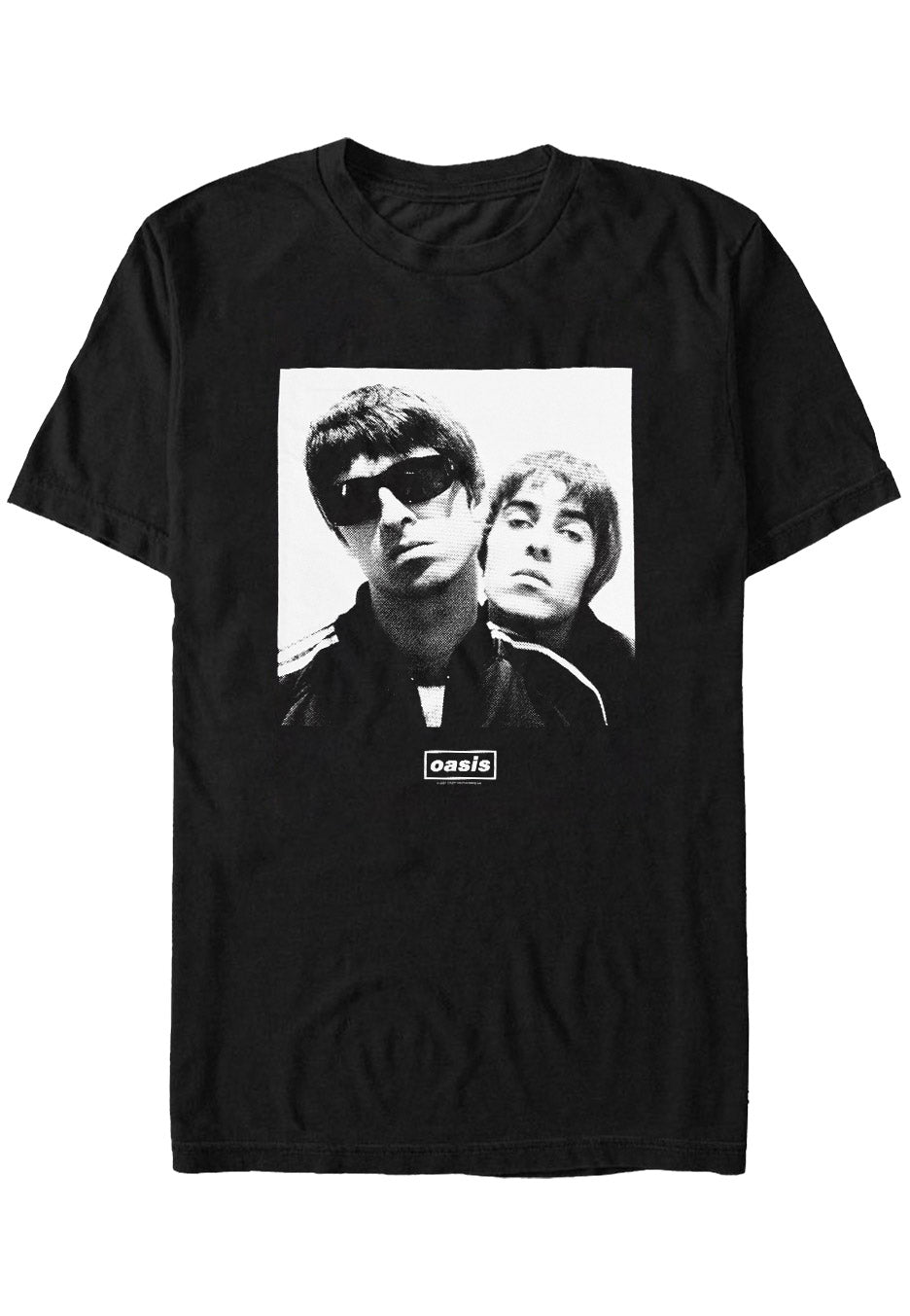 Oasis - Noel & Liam Square Photo - T-Shirt Top Quality Online