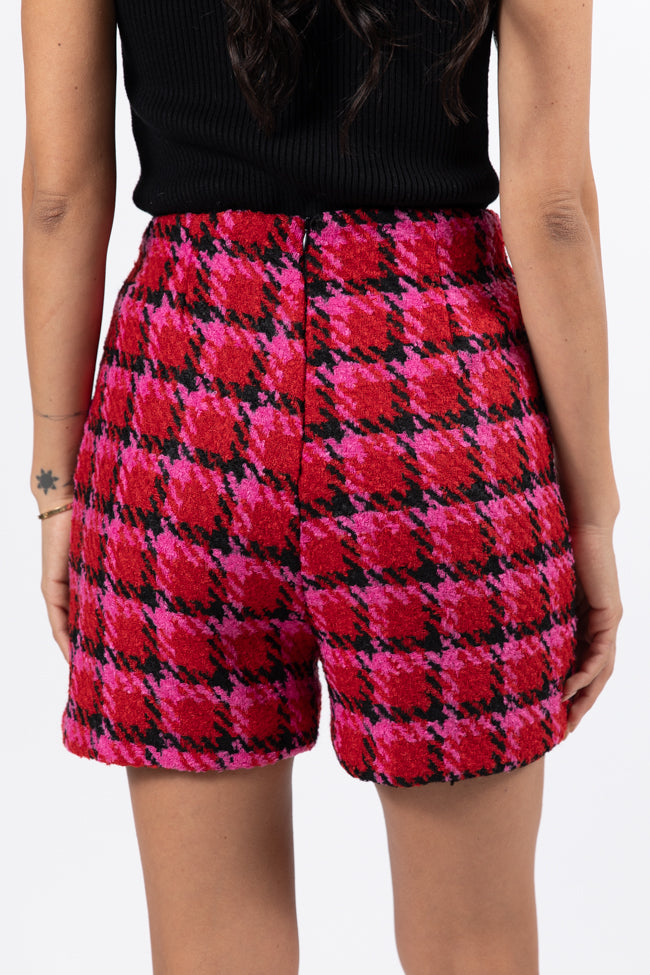 That's Life Multi Houndstooth Skort FINAL SALE