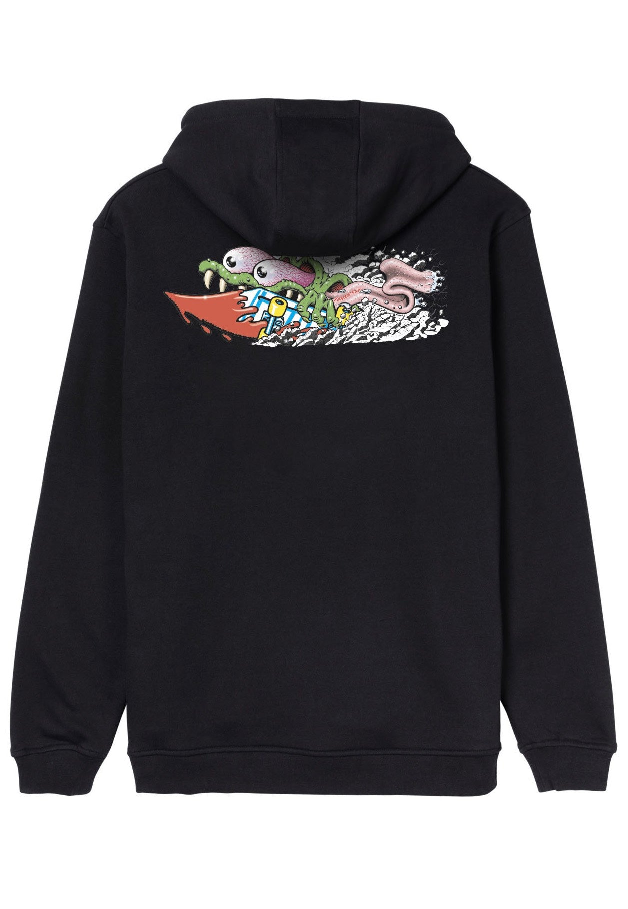 Santa Cruz - Meek Concrete Slasher Black - Hoodie Outlet Looking For