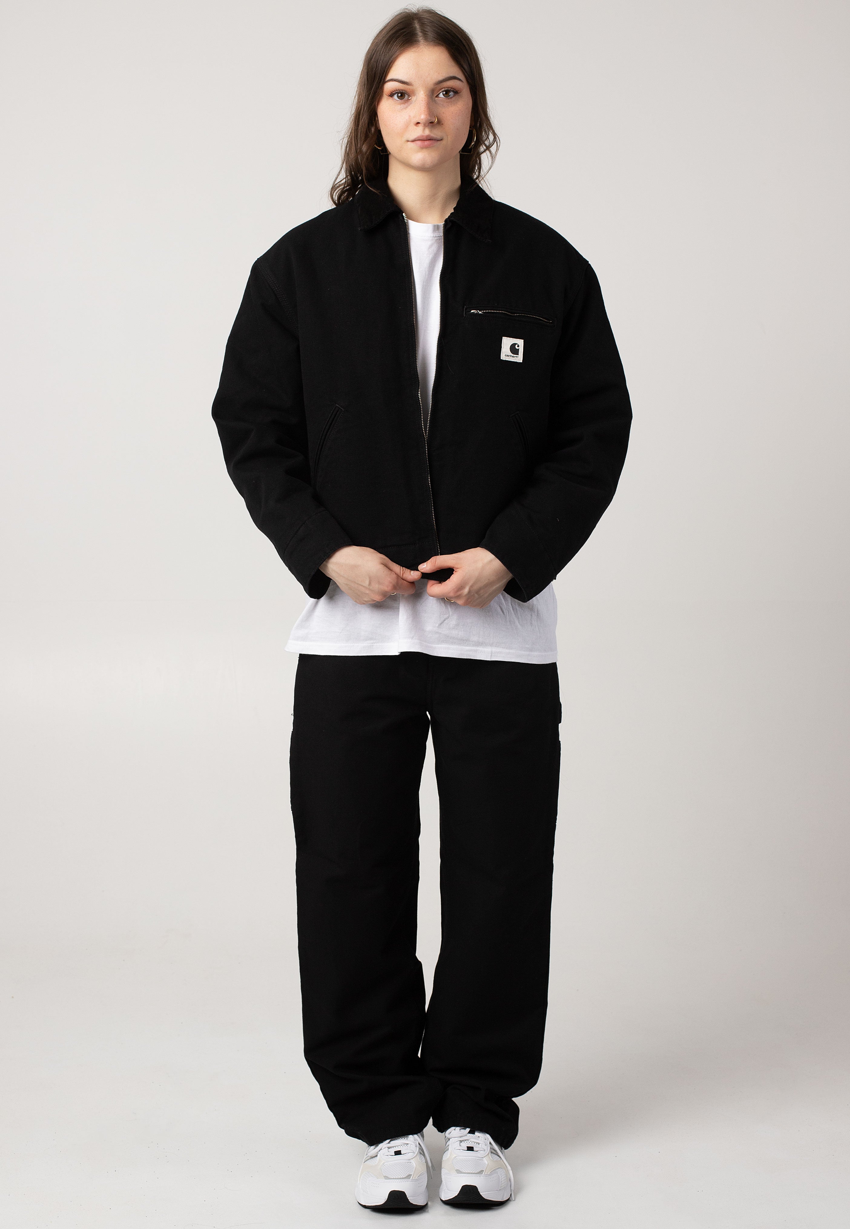 Carhartt WIP - W' Og Detroit Rinsed Black/Black - Jacket