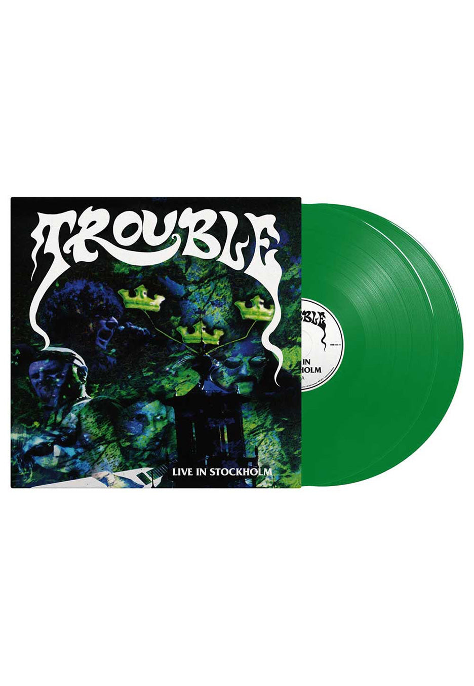 Trouble - Live In Stockholm Green - Colored Vinyl Sale Big Discount