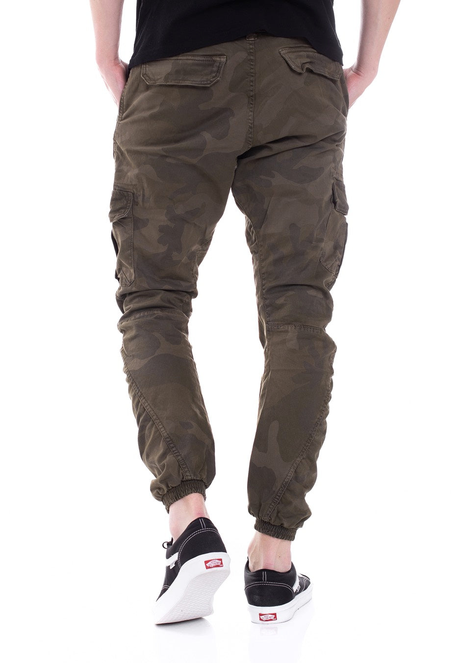 Urban Classics - Camo Cargo Olive Camouflage - Pants For Sale Wholesale Pice