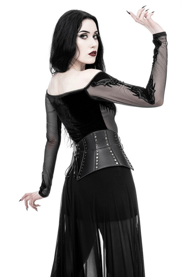 Restyle - Cathedralis Peplum - Belt Low Shipping Cheap Pice