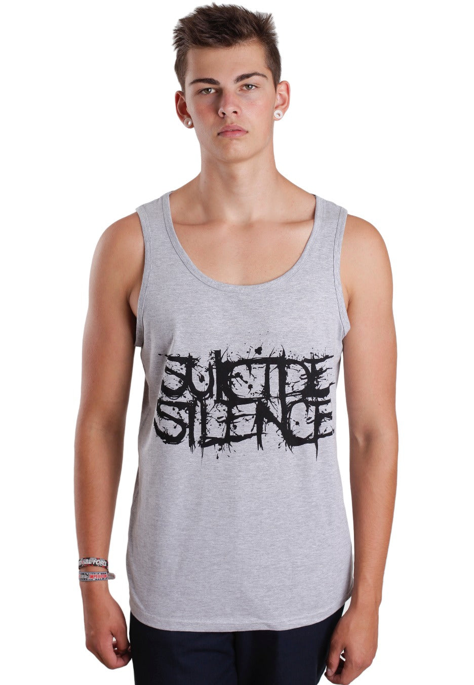 Suicide Silence - Fuck Everything Sportsgrey - Tank Outlet Original