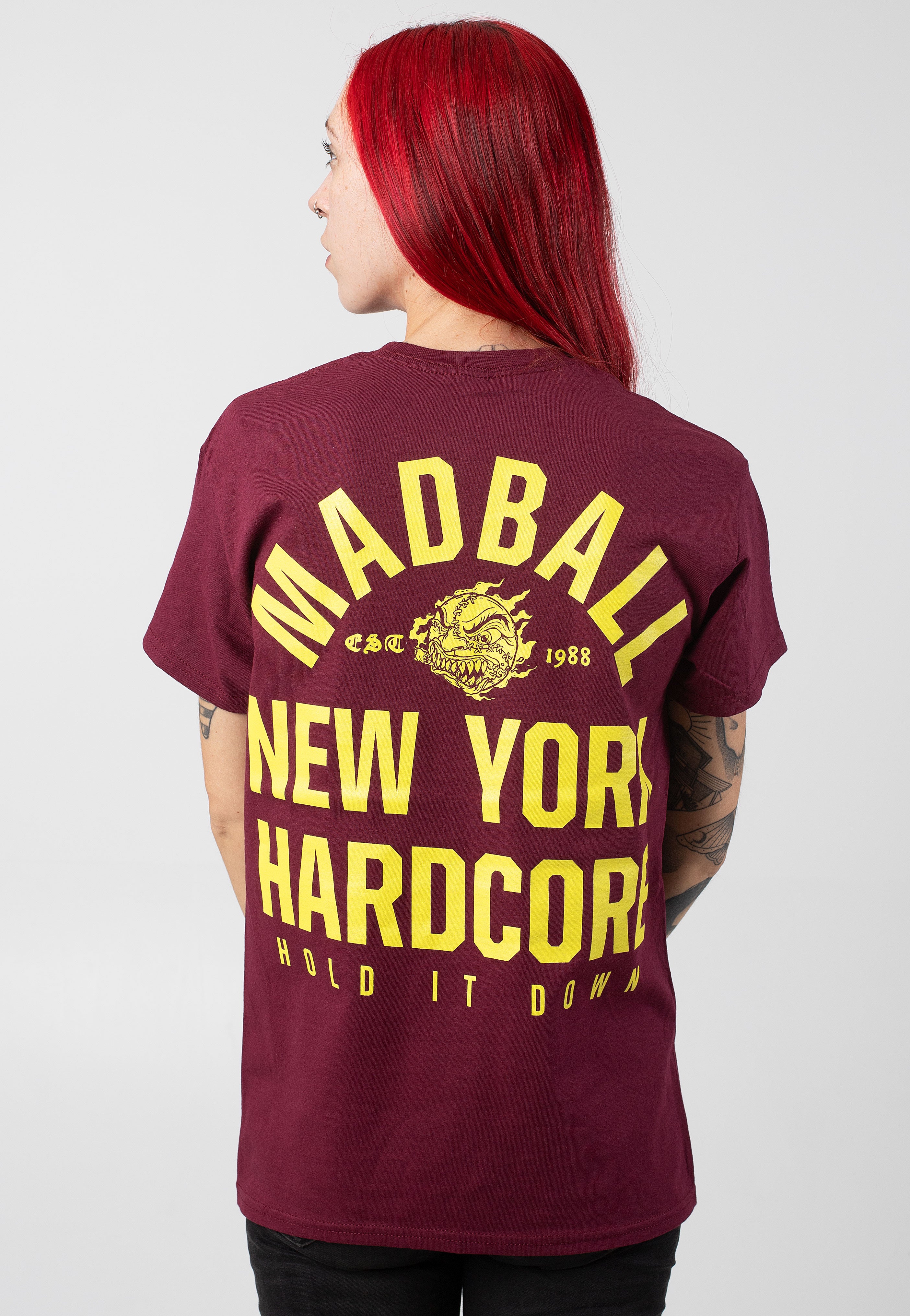 Madball - HID Burgundy - T-Shirt Sale Cheap Online