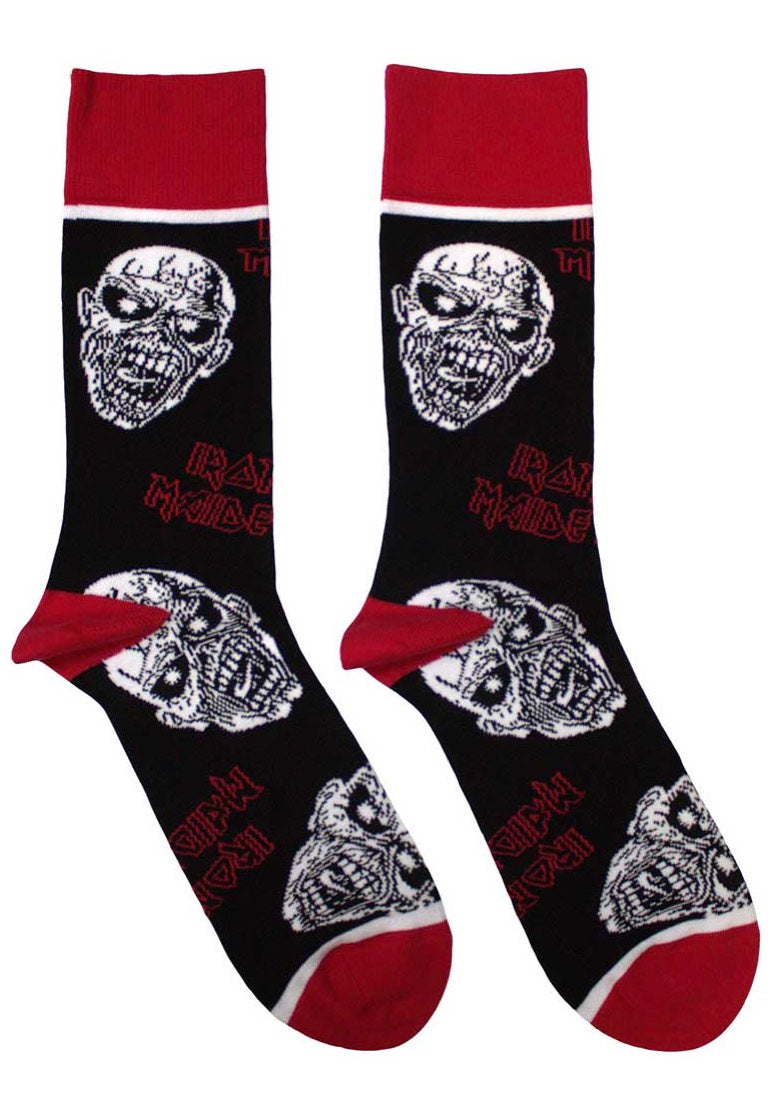 Iron Maiden - Eddie Skulls - Socks Buy Cheap 2025 Unisex