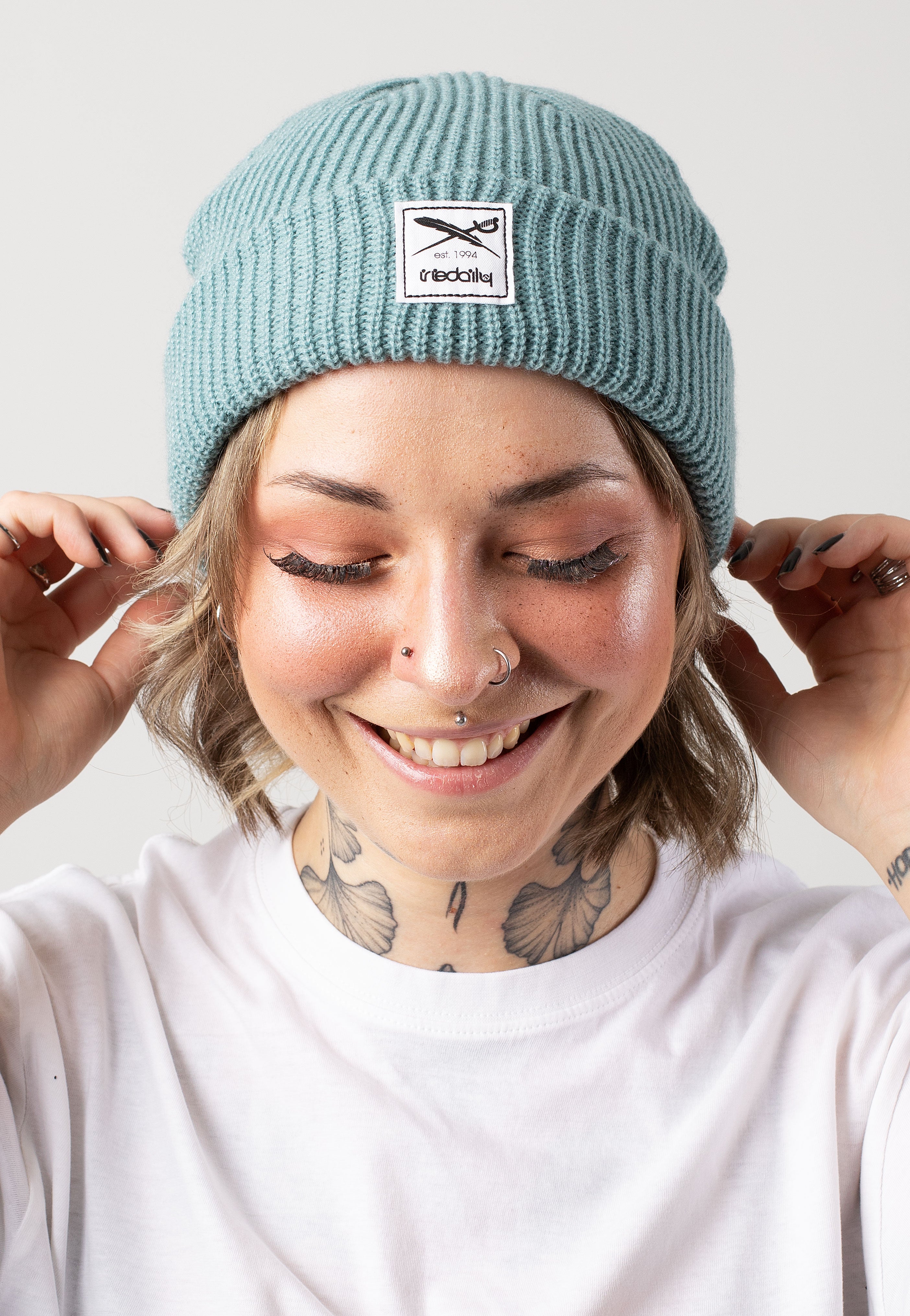 Iriedaily - Kreuzkoelln Beryl Grey - Beanie Fast Delivery Sale Online