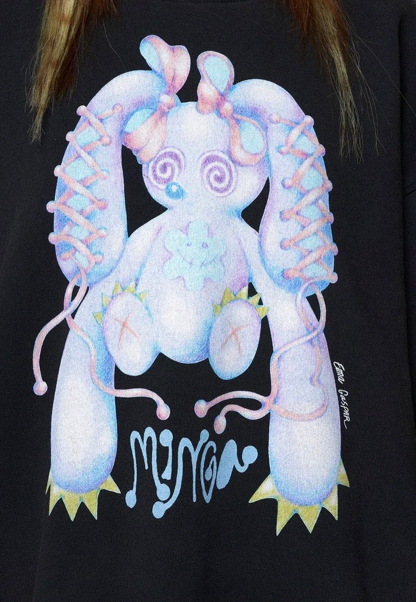 Minga London x Ema Gaspar - Bunny Graphic - Sweater Latest Collections Sale Online