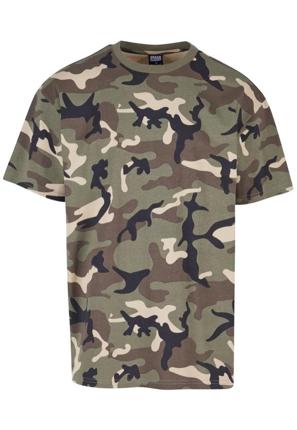 Urban Classics - Heavy Oversized Woodcamo - T-Shirt Cheap New Arrival