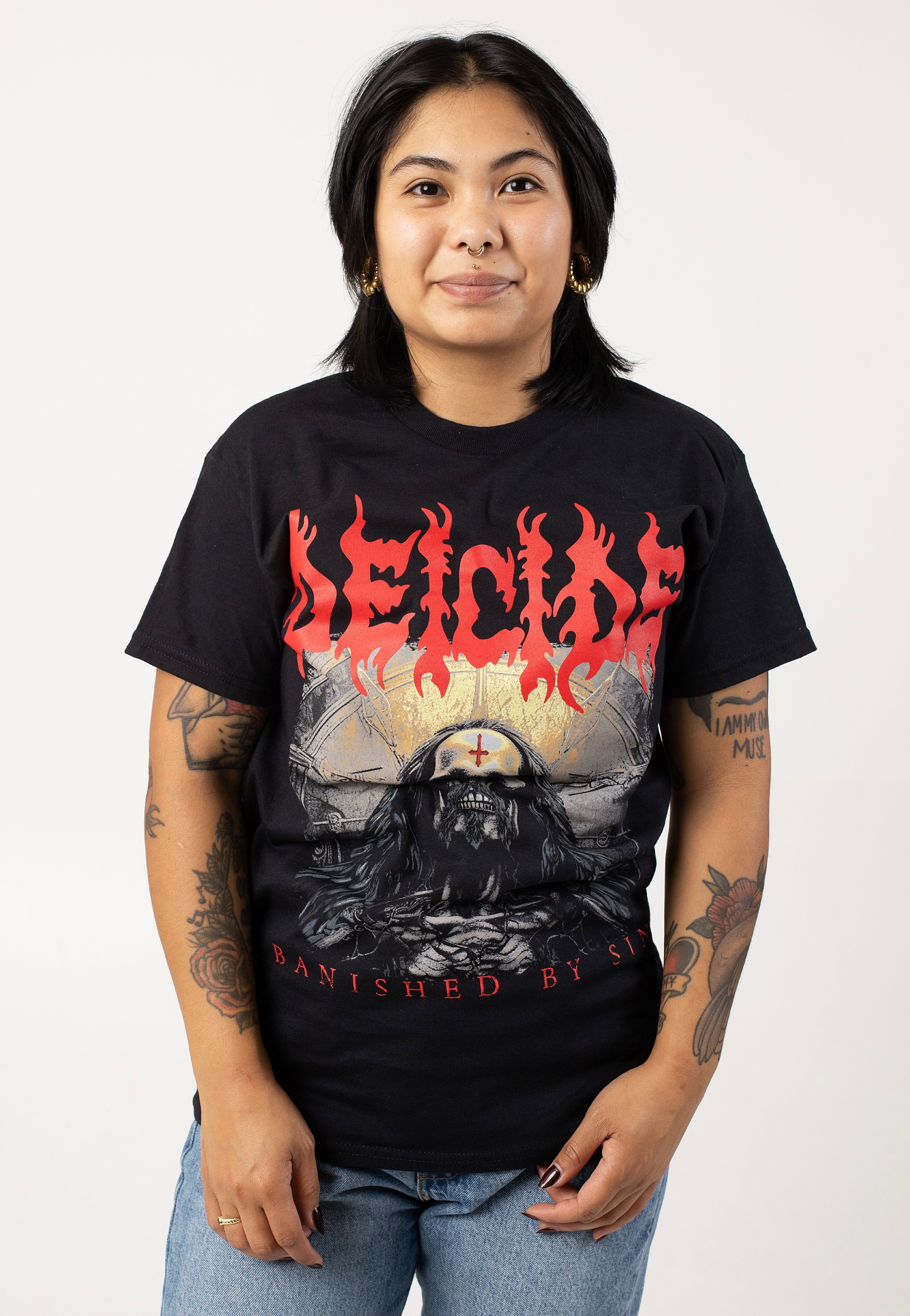 Deicide - Banished By Sin - T-Shirt Sale Hot Sale