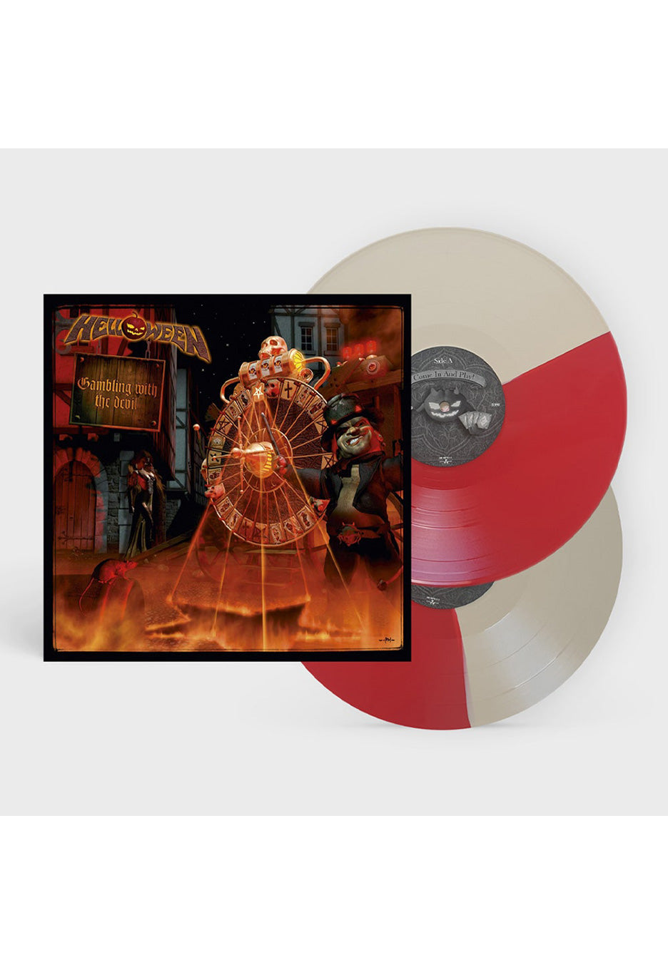 Helloween - Gambling With The Devil Red/White - Colored 2 Vinyl Outlet Official Site