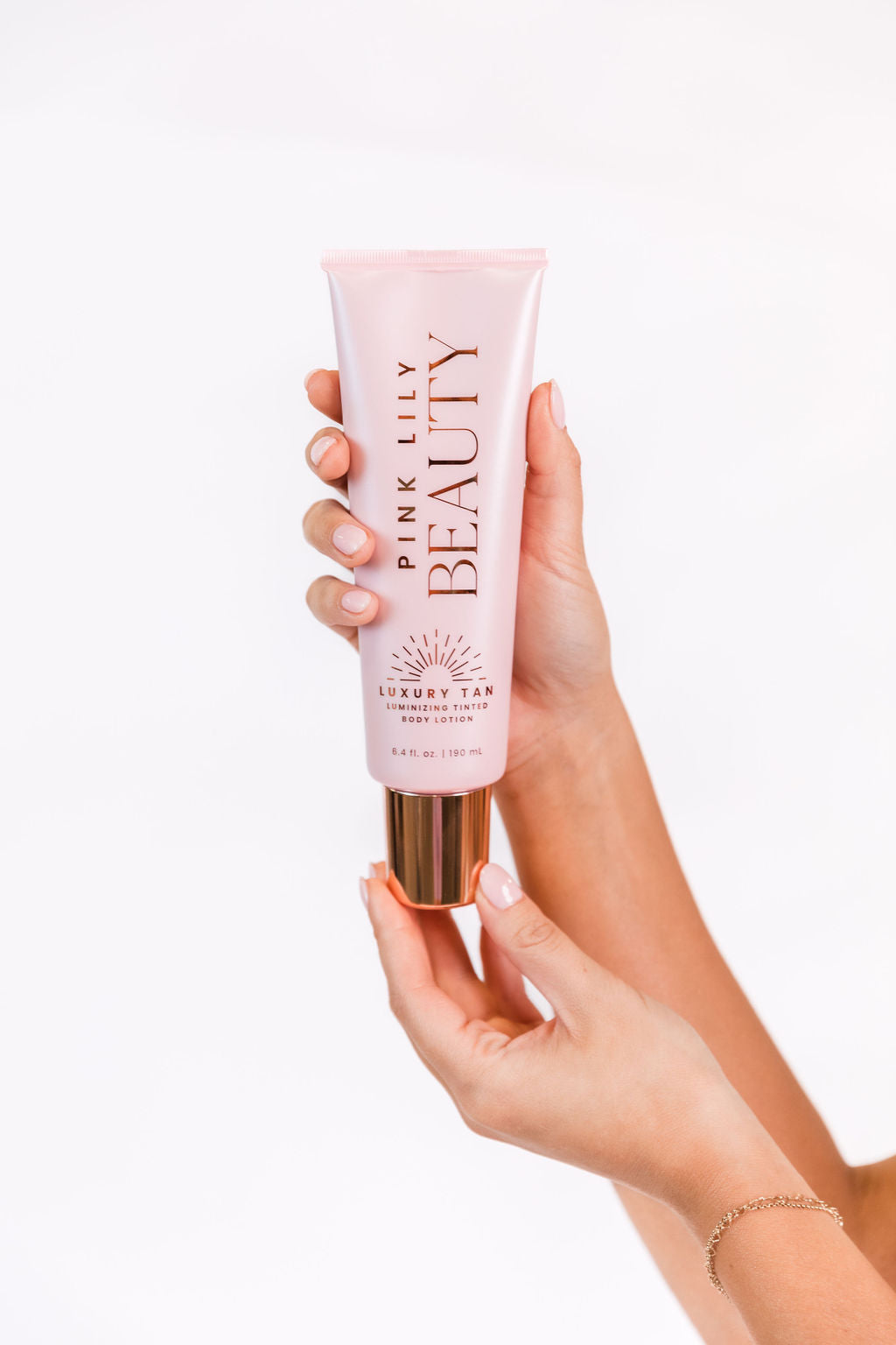 Pink Lily Luxury Tan Luminizing Body Lotion - Beachy Glow Limited Edition