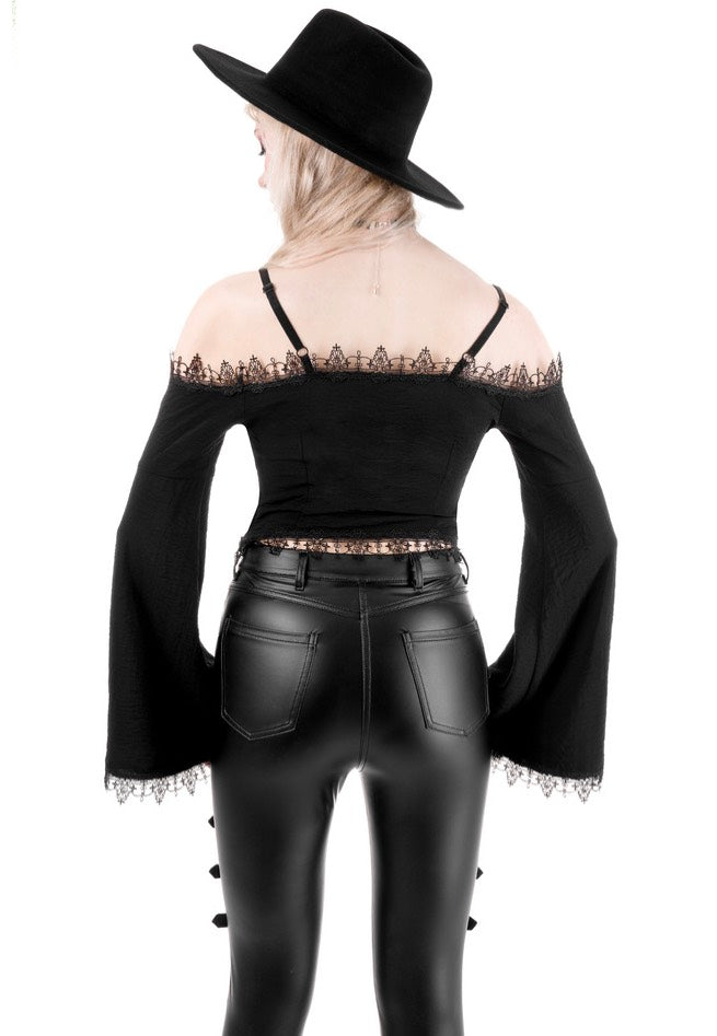 Restyle - Cathedralis Buckle Black - Pants Outlet Extremely