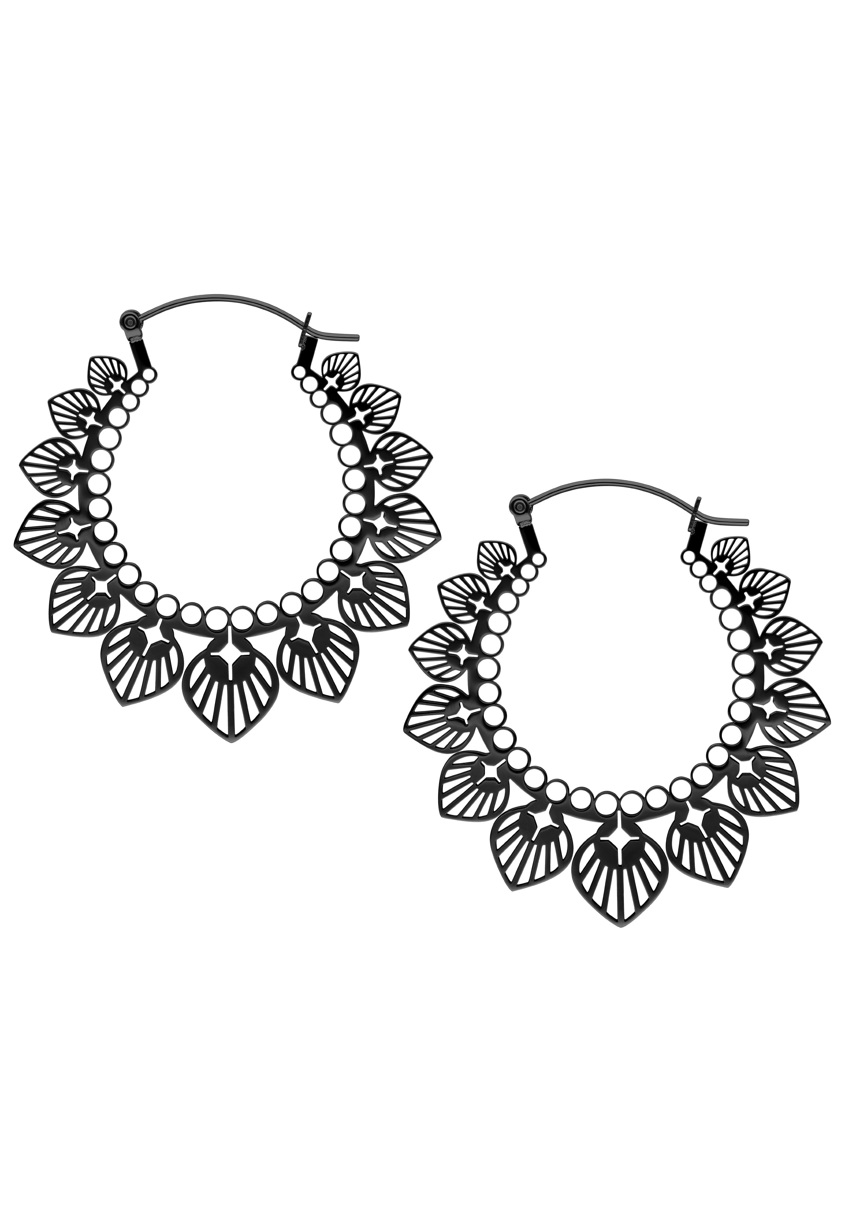 Wildcat - Sunflower Bubble Pairs Black - Earrings Comfortable