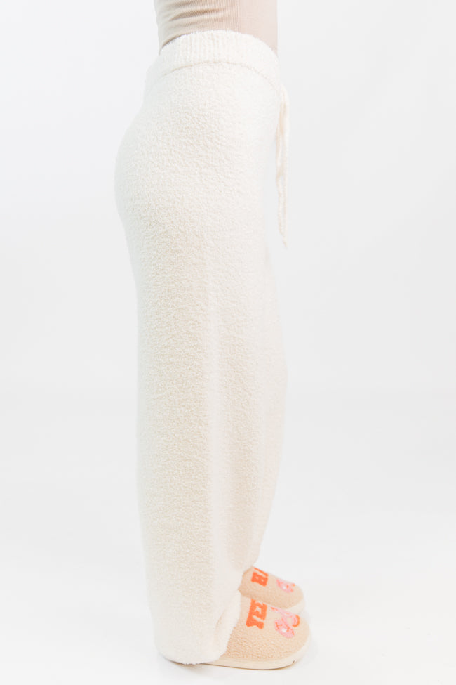 Dawn Ivory Fuzzy Lounge Pants FINAL SALE Get To Buy