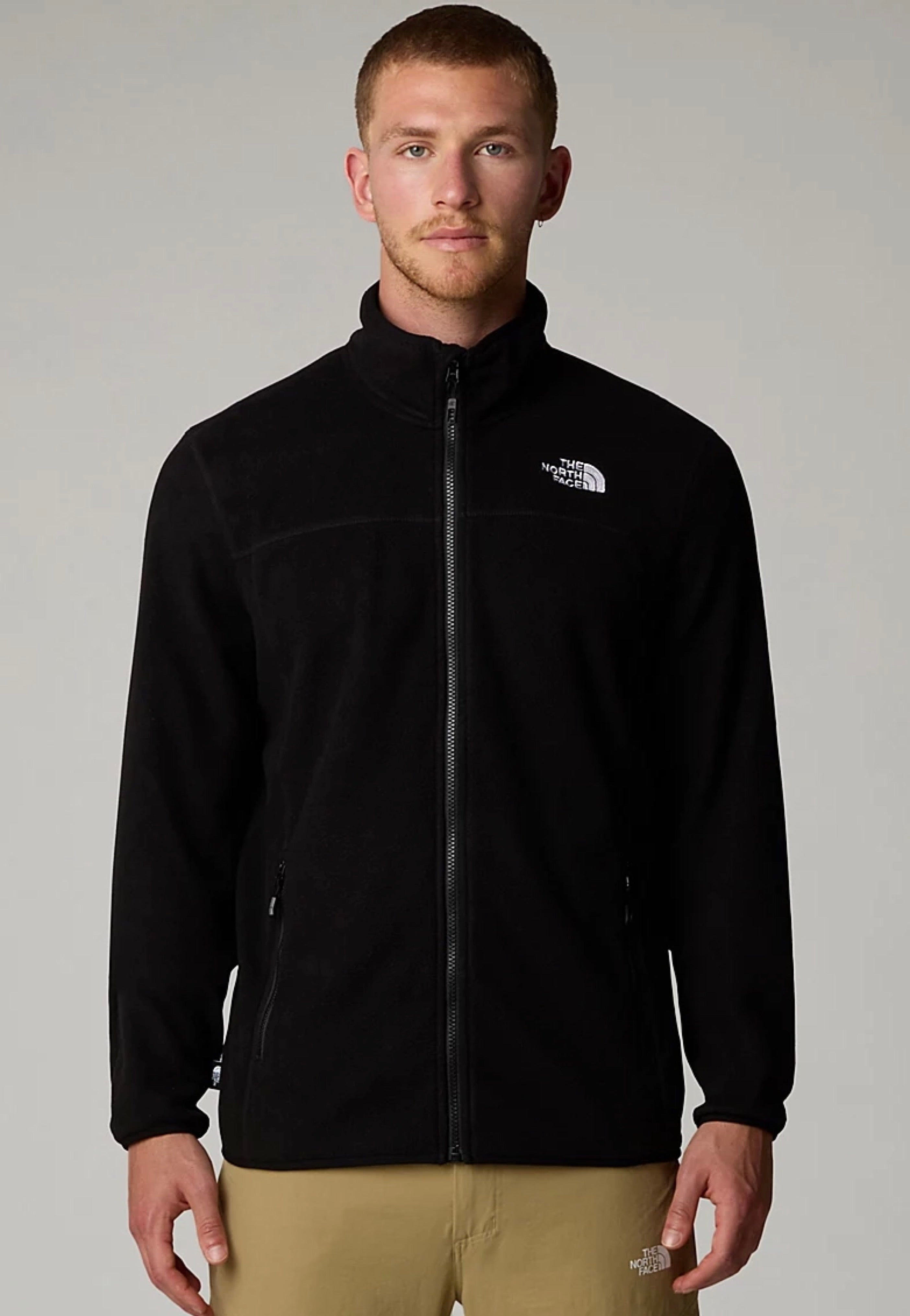 The North Face - 100 Glacier Full Zip Tnf Black - Jacket Sale 100% Guaranteed