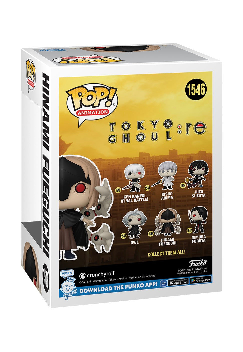 Tokyo Ghoul - Re: Hinami Fueguchi w/Chase POP! Vinyl - Funko Pop Best Wholesale Sale Online