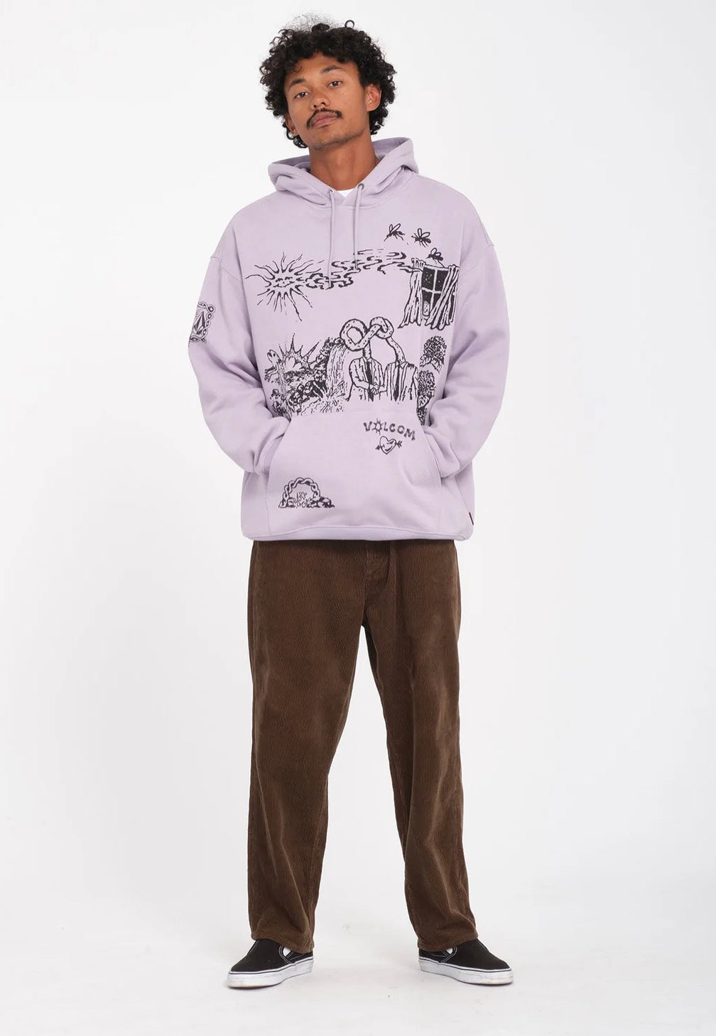 Volcom - Fa Keutchi 2 Light Purple - Hoodie Cheap Footlocker