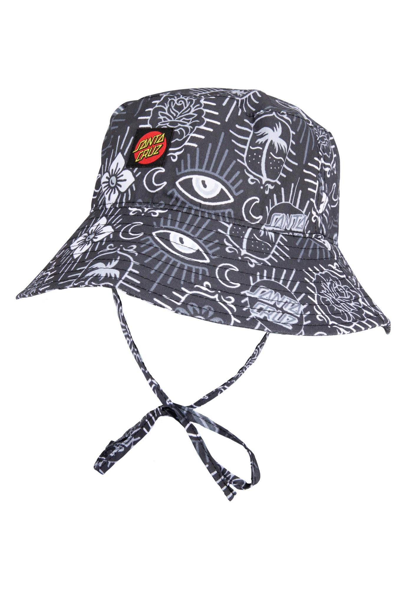 Santa Cruz - Classic Tie Black Patchwork - Bucket Hat Pices Online