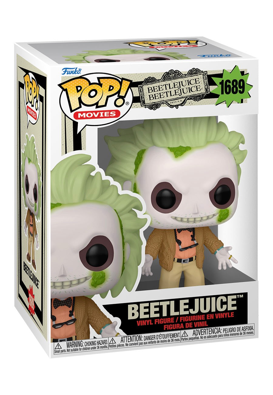 Beetlejuice - Beetlejuice 2 w/ Chase POP! Vinyl - Funko Pop Limited Edition Sale Online