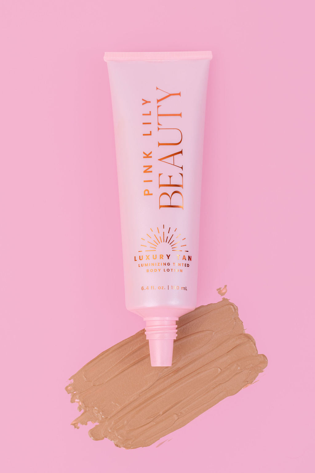 Pink Lily Luxury Tan Luminizing Body Lotion - Beachy Glow Limited Edition