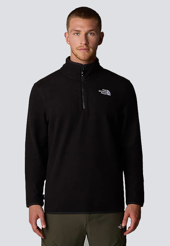 The North Face - 100 Glacier 1/4 Zip Tnf Black - Pullover Cheap Pice Outlet Sale