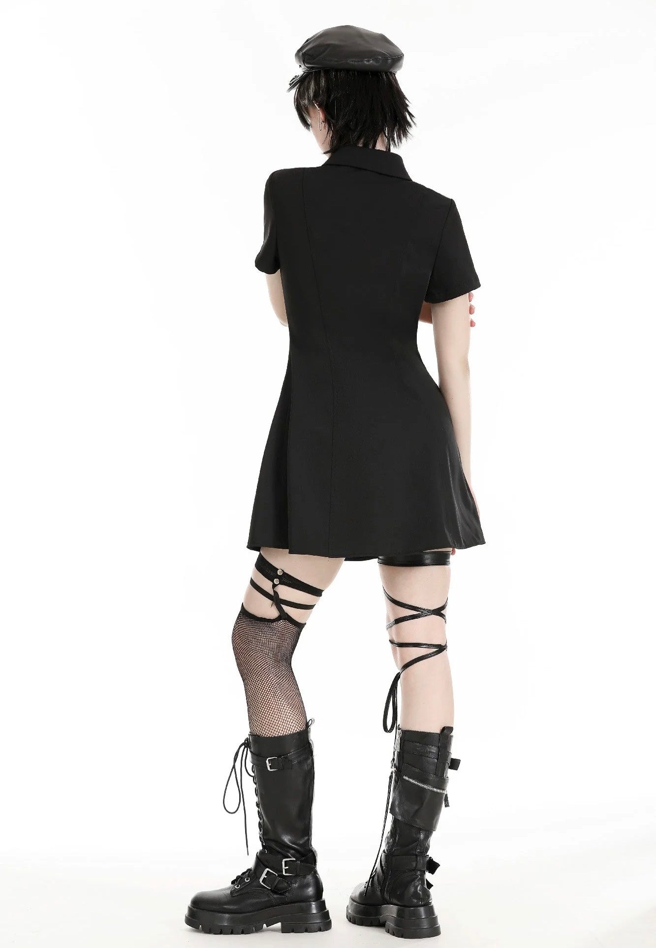 Dark In Love - Military Gothic Black - Dress Best Place To Buy Online