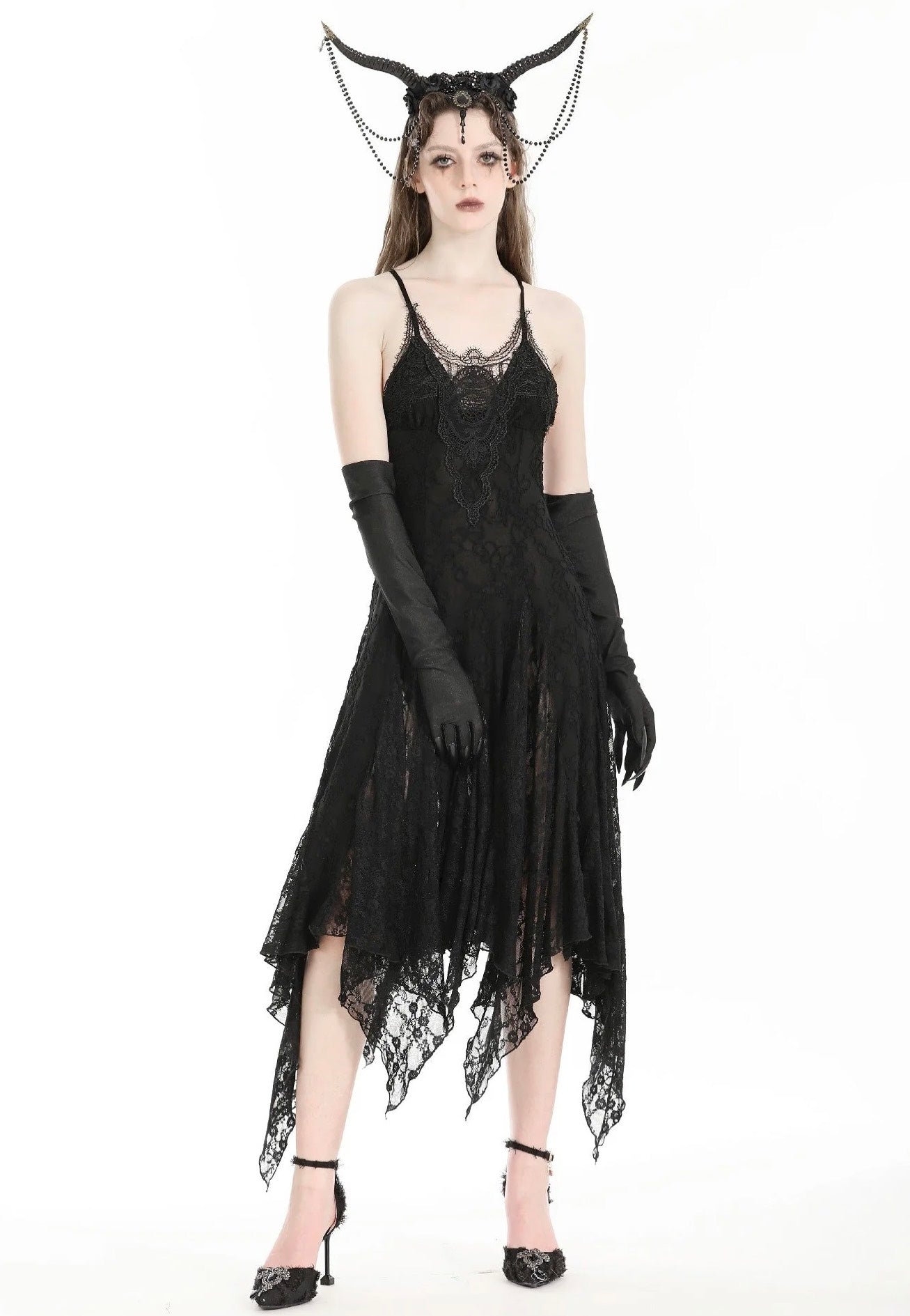 Dark In Love - Gothic Ghostly Mysterious Black - Dress Discount Cost