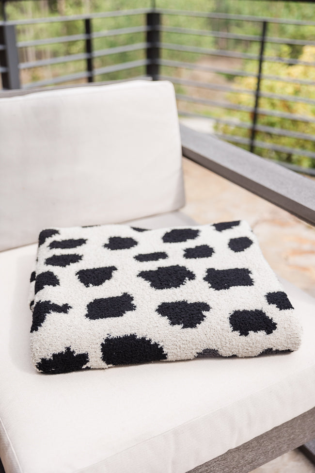 Make Me Believe Small Leopard Spotted Blanket Hot Sale