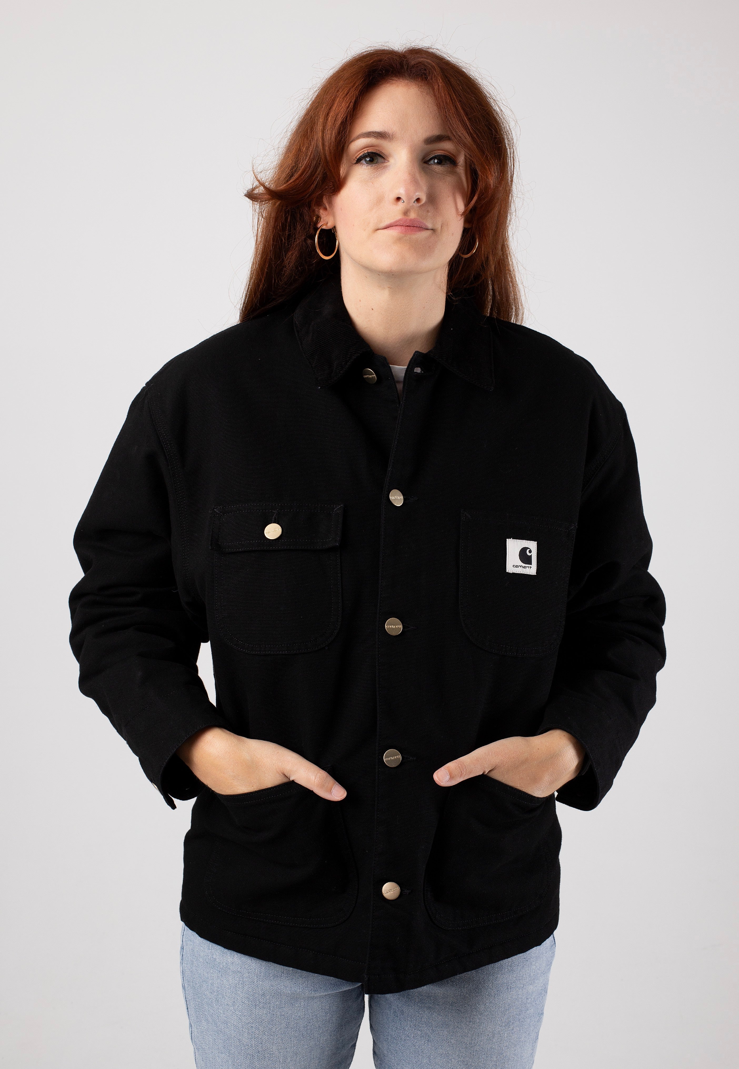 Carhartt WIP - W' Og Michigan Rinsed Black/Black - Jacket