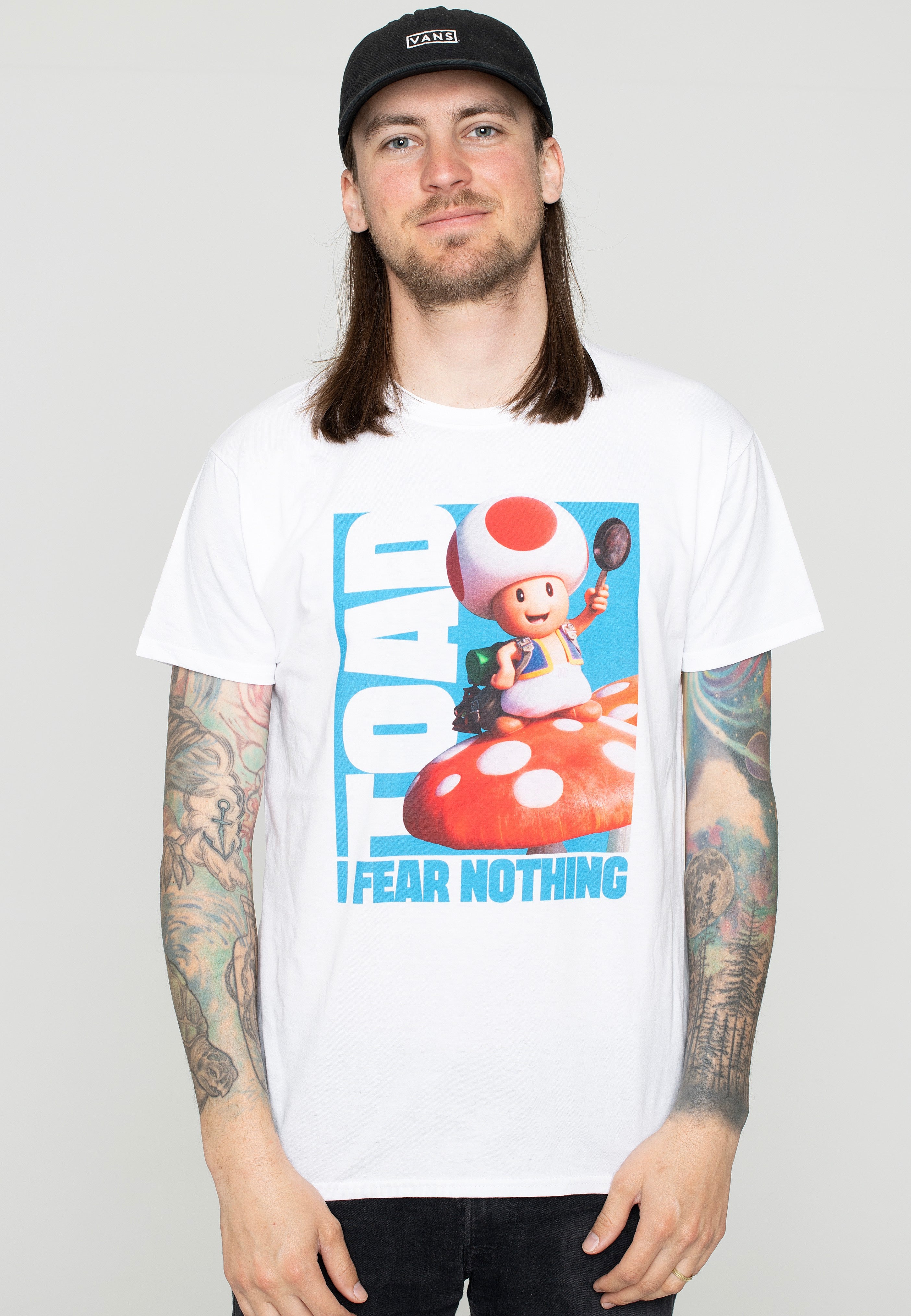 Super Mario - Toad White - T-Shirt Buy Cheap Recommend