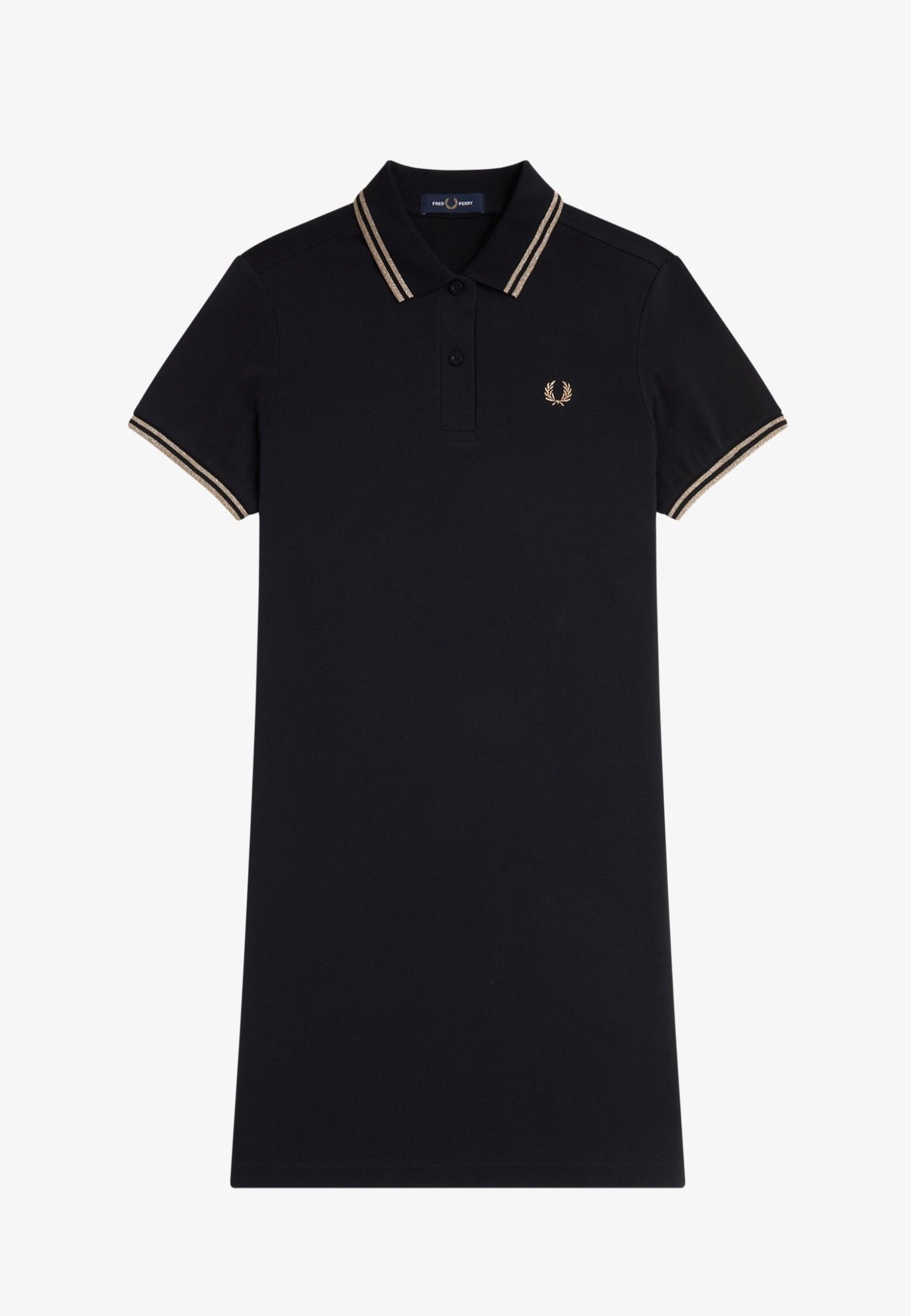 Fred Perry - Twin Tipped Black/Mtalicgold - Dress Cheap Sale Ebay