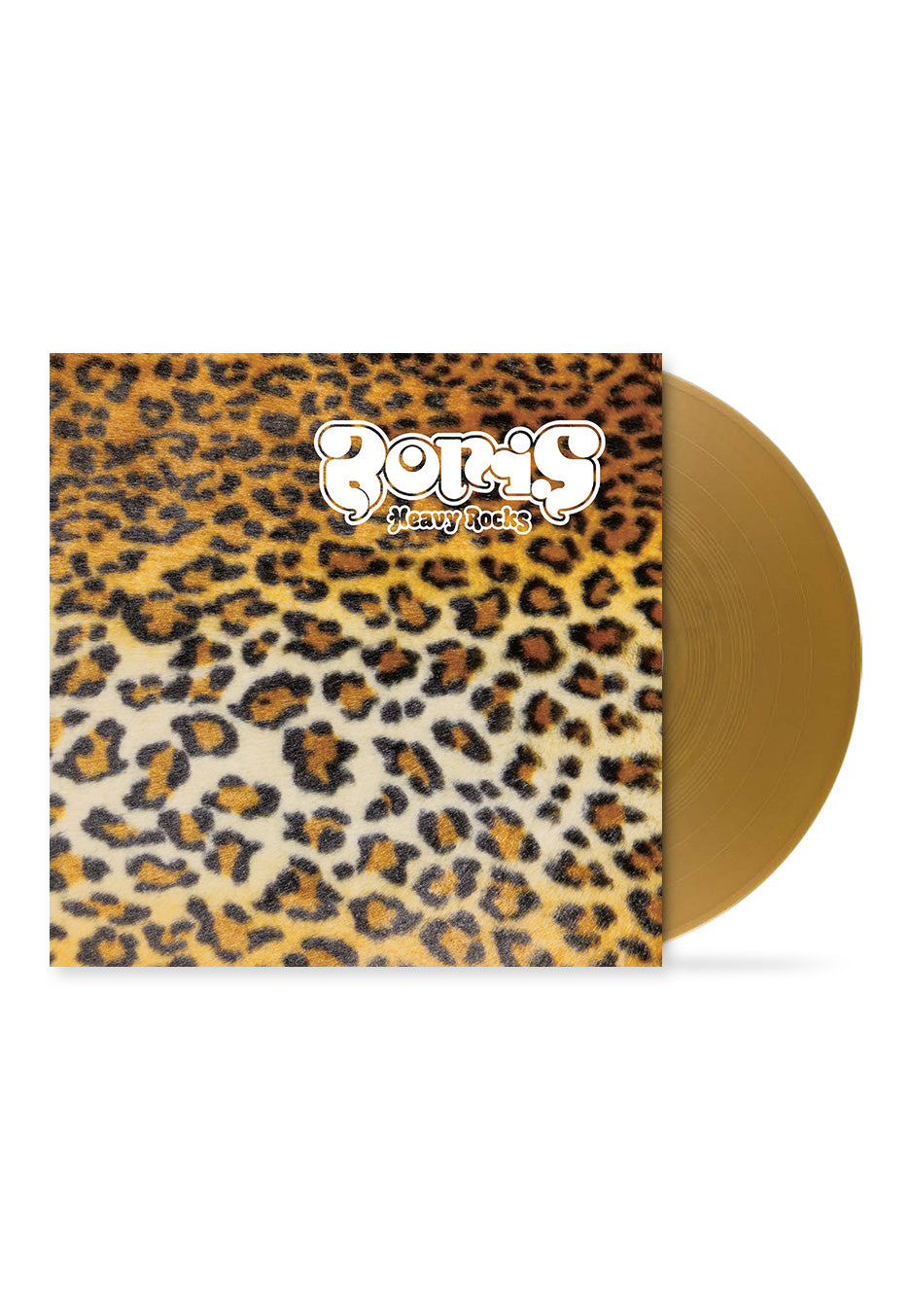 Boris - Heavy Rocks Metallic Gold - Colored Vinyl Free Shipping 100% Guaranteed