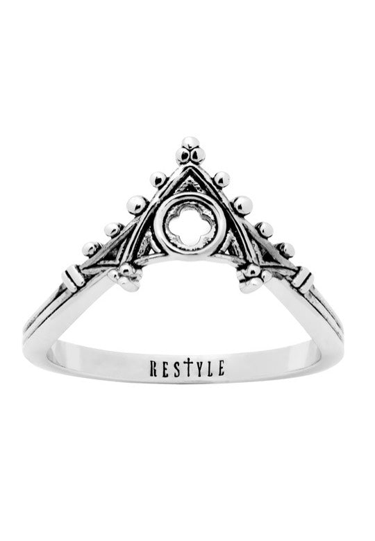 Restyle - Salvation Stacker Silver - Ring Deals Cheap Online