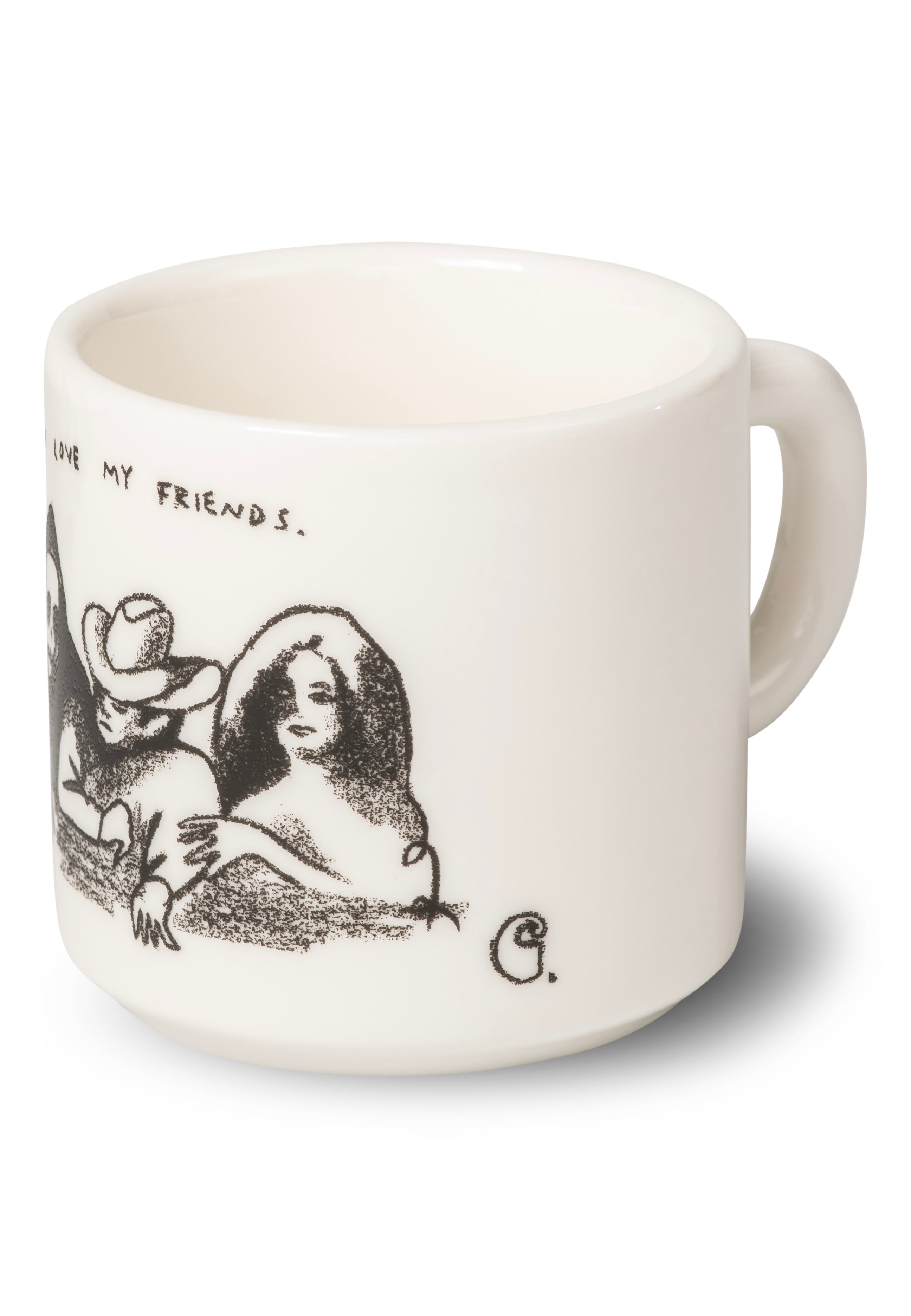 Carhartt WIP - Pepe Friends White/Black - Mug Low Cost