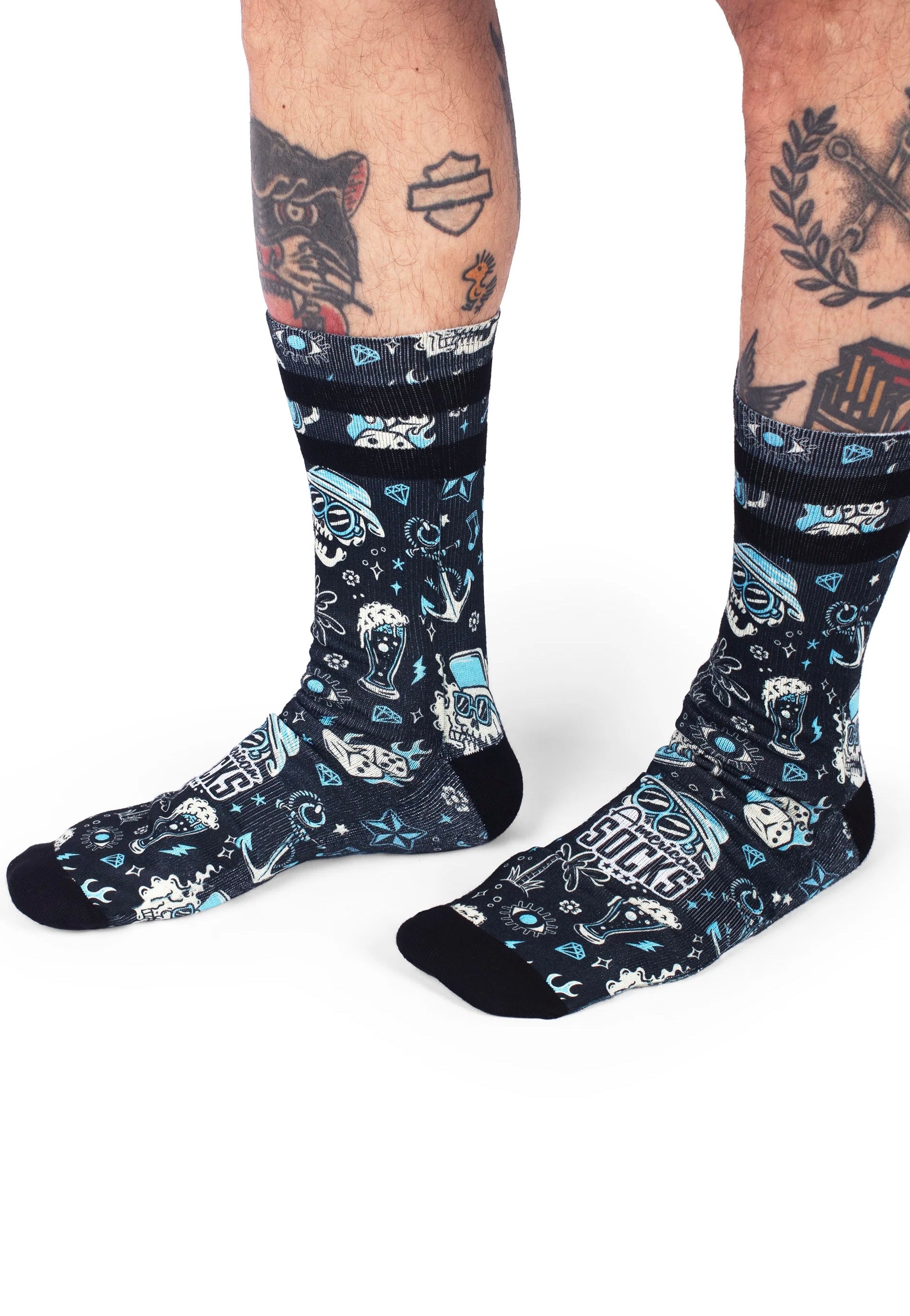 American Socks - Dopamine Mid High Black - Socks Buy Cheap Affordable