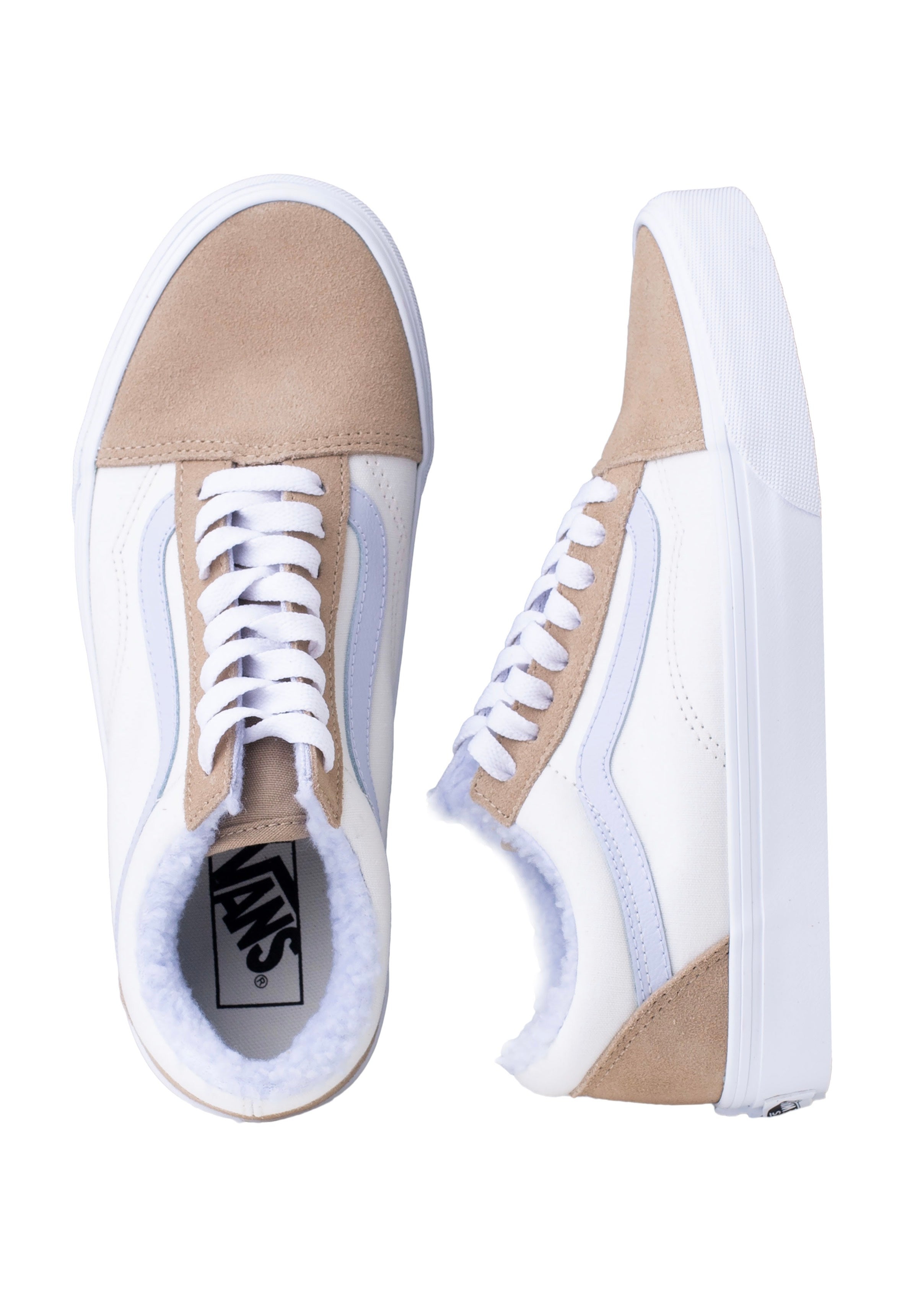 Vans - Old Skool Cozy Multi/True White - Girl Shoes 2025 Newest Online