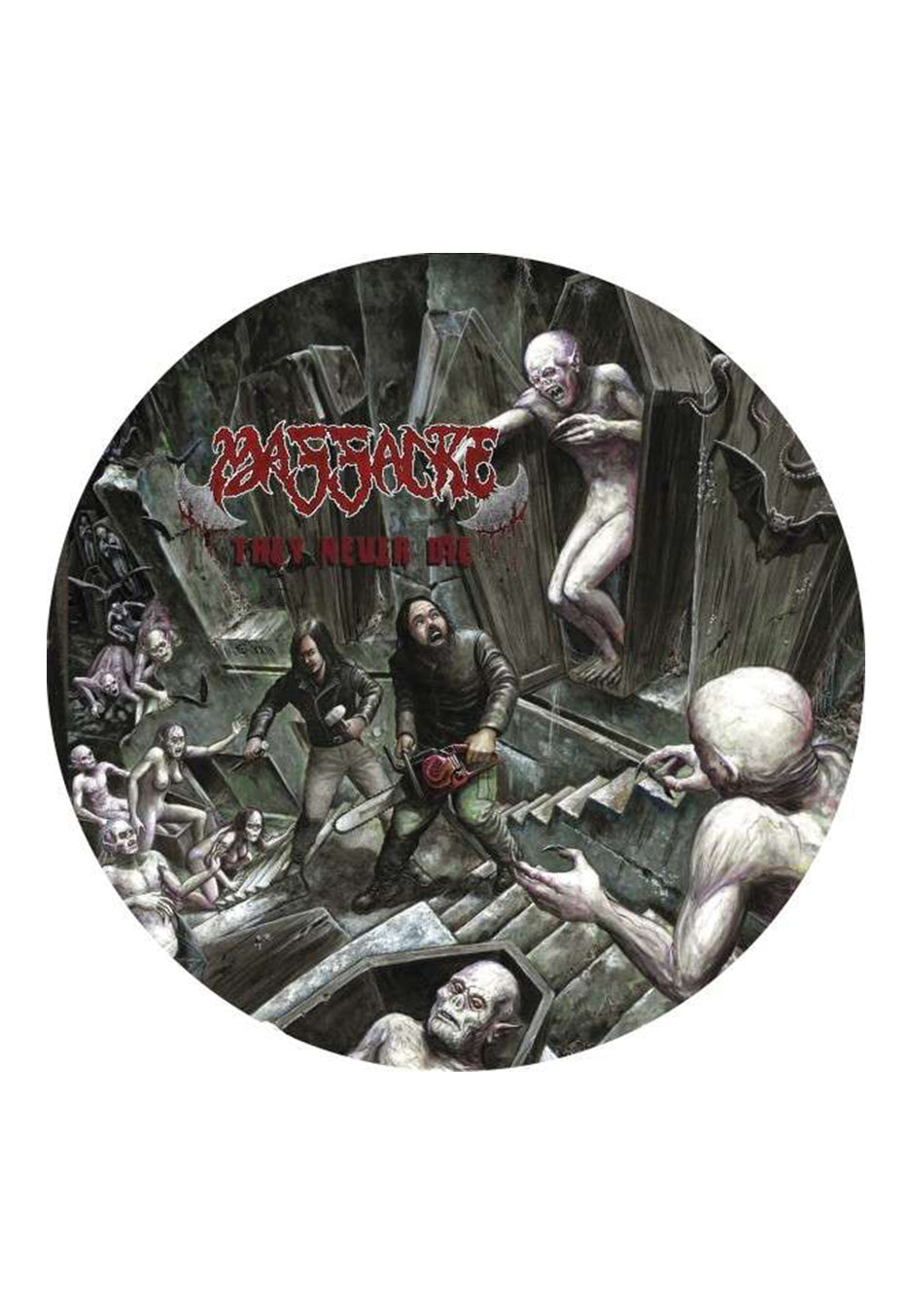 Massacre - They Never Die Ltd. - Picture 7 Inch Free Shipping 2025