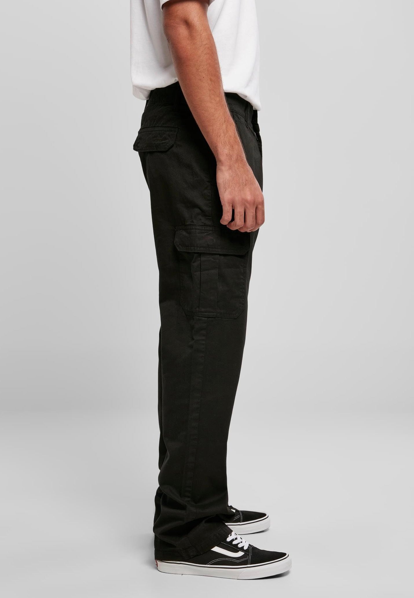 Urban Classics - Straight Leg Cargo Black - Pants Very Cheap Sale Online