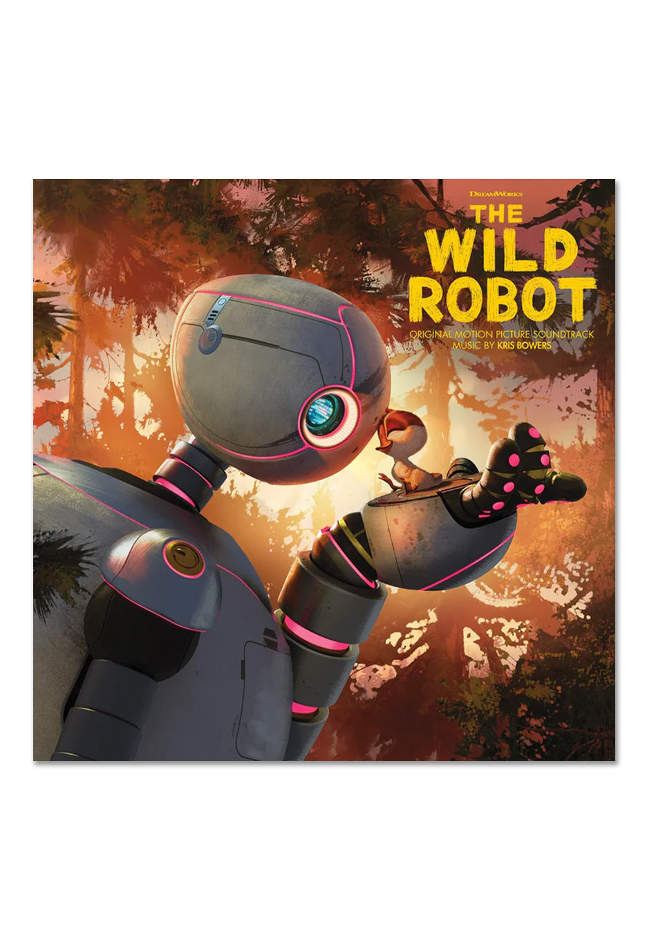 The Wild Robot - The Wild Robot OST (Kris Bowers) - Ltd. Crystal Clear w/ Blue/Mint/Green - Splattered 2 Vinyl For Sale