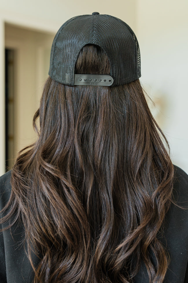 Witchy Patch Black Trucker Hat FINAL SALE Store Sale Online