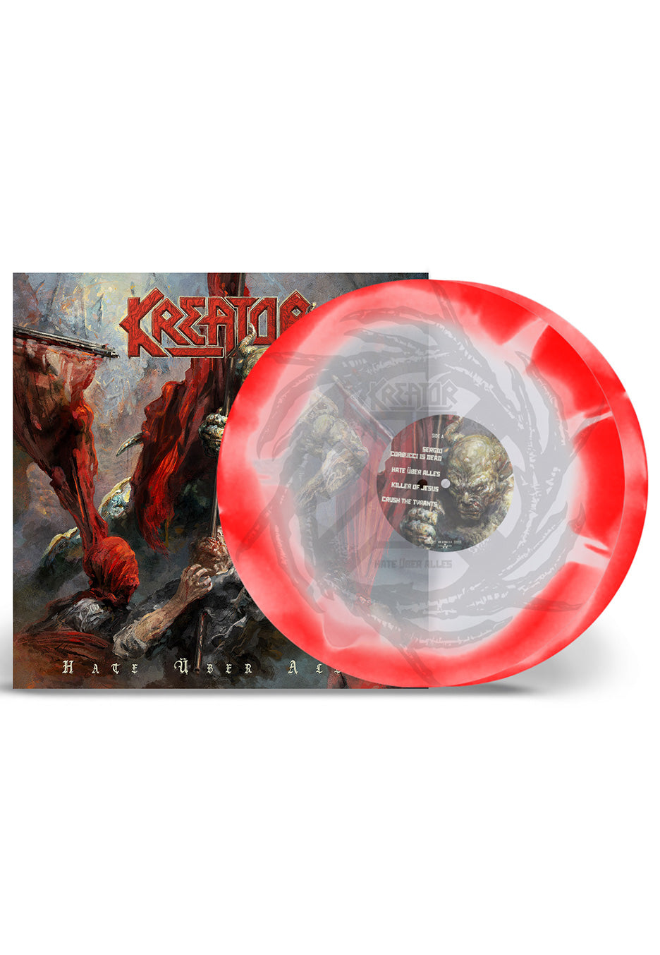 Kreator - Hate ber Alles Ltd. Transparent Red - Colored 2 Vinyl Best For Sale