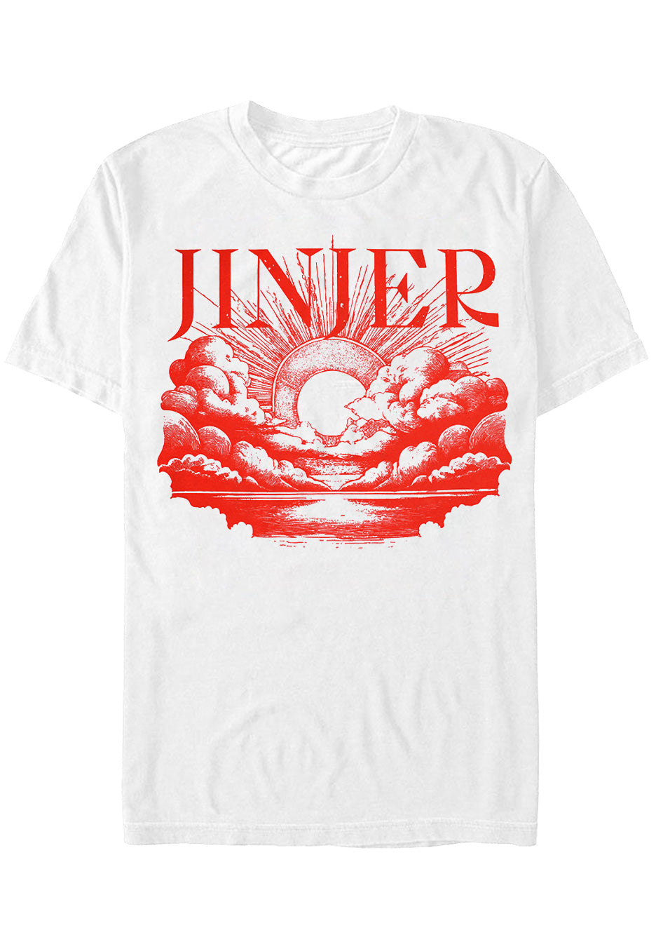 Jinjer - Clouds White - T-Shirt Clearance Pirce Sale