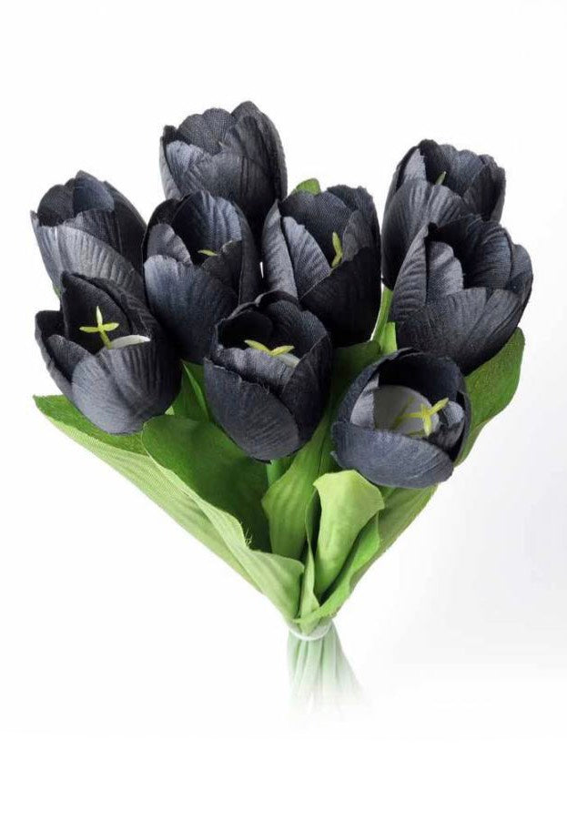 Alchemy England - Tulips Bunch Of 9 Heads - Artificial Flowers Discount Recommend