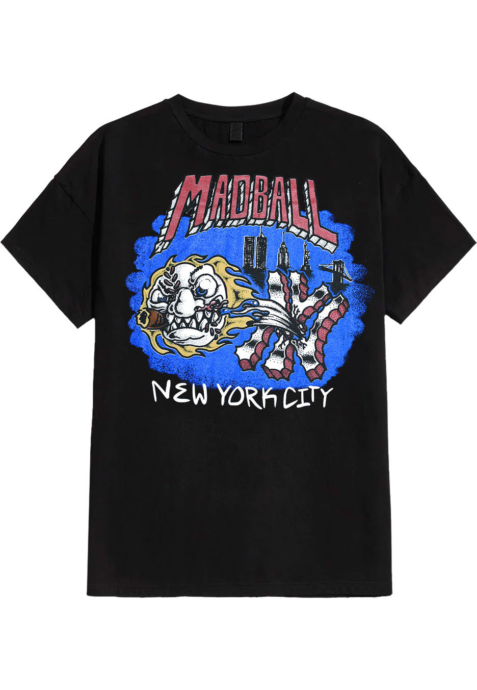 Madball - NYC Cartoon - T-Shirt Amazon Cheap Pice