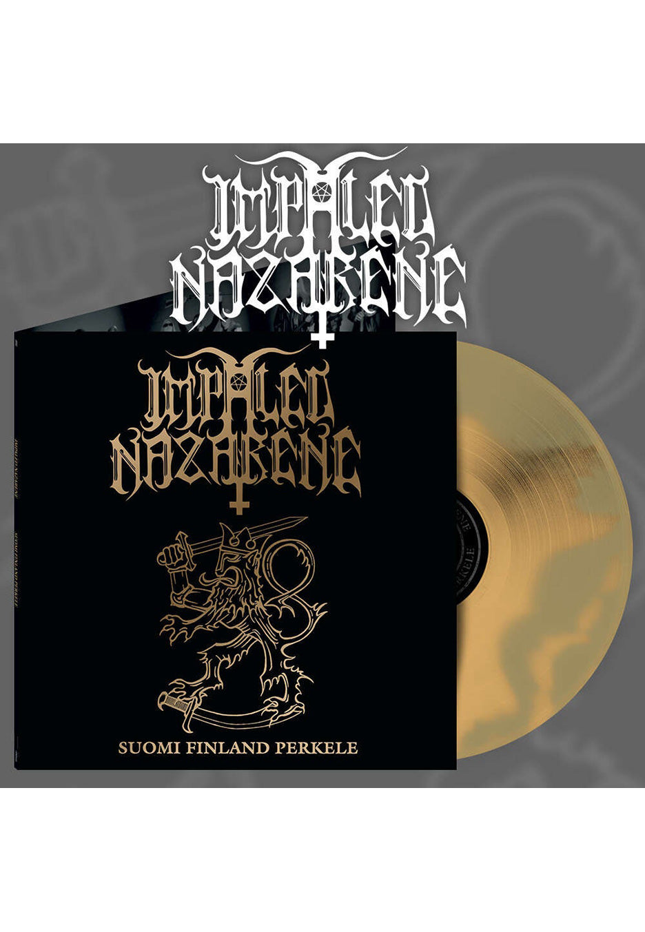 Impaled Nazarene - Suomi Finland Perkele Beer/Gold - Colored Vinyl Cheap Sale Lowest Pice