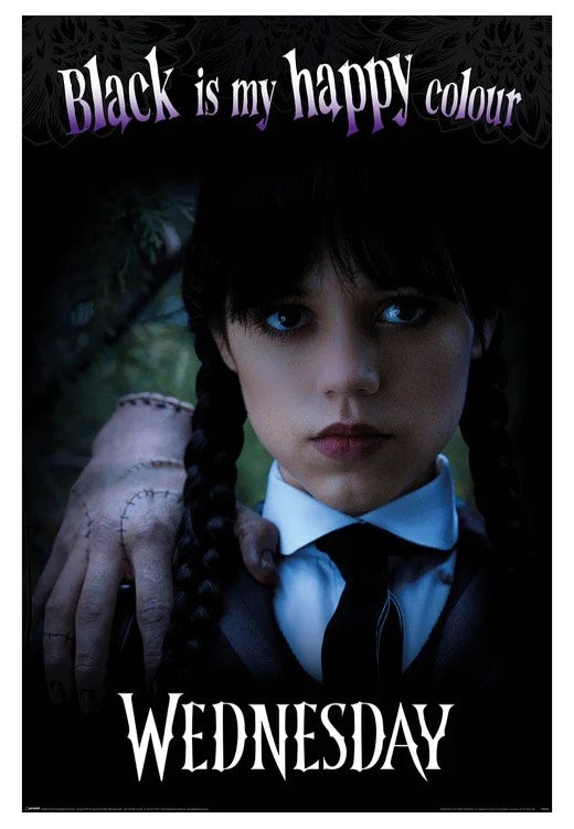 Wednesday Addams - Happy Colour Maxi - Poster Buy Cheap Low Shipping