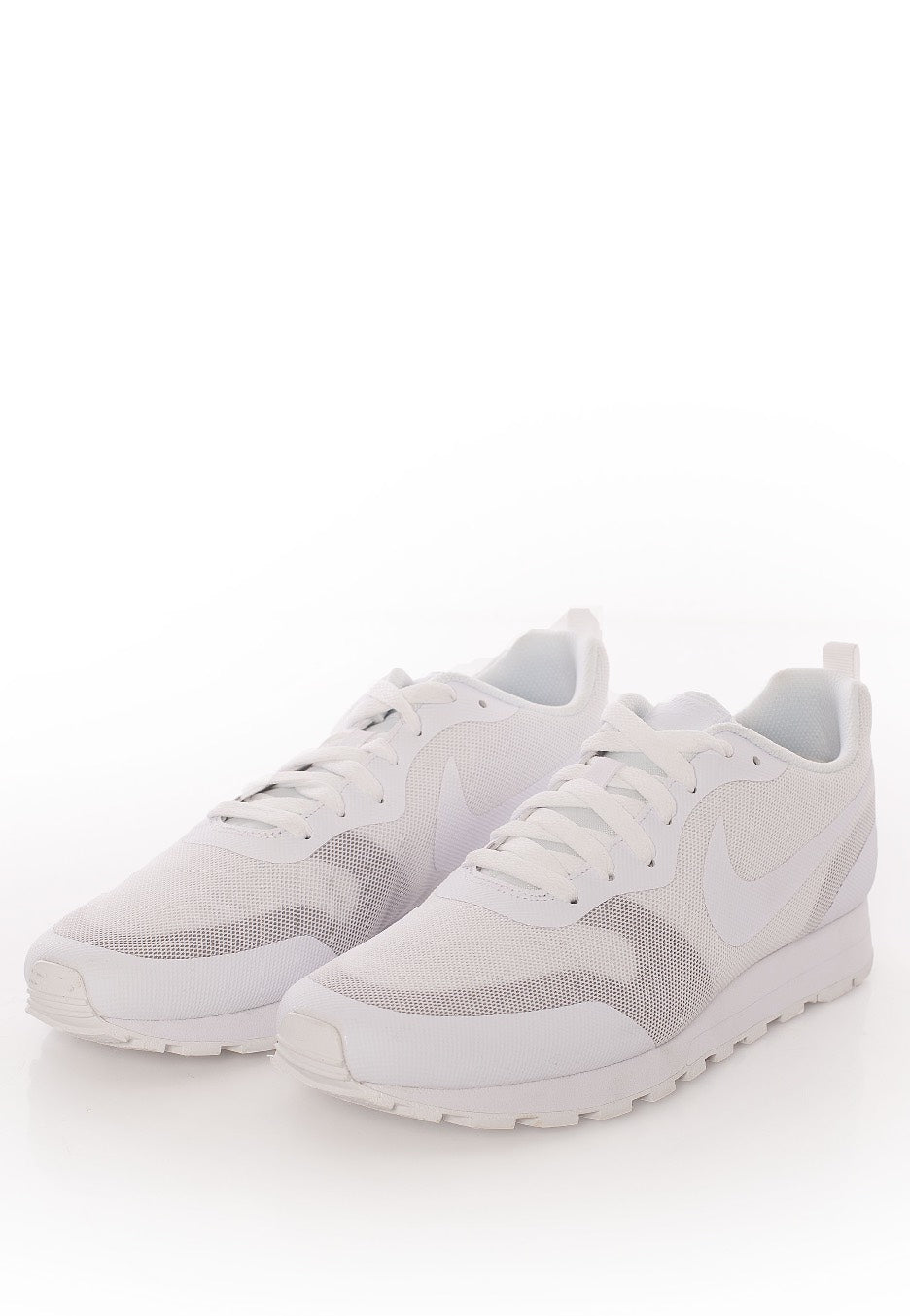 Nike - MD Runner 2 19 White/White/Platinum Tint - Shoes High Quality Cheap Pice