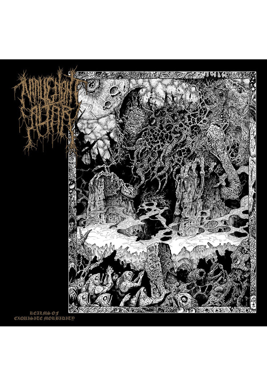 Malignant Altar - Realms Of Exquisite Morbidity Clear Silver - Colored Vinyl Cheap Sale Explore